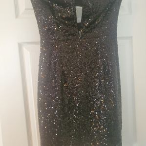 Sequin mini dress